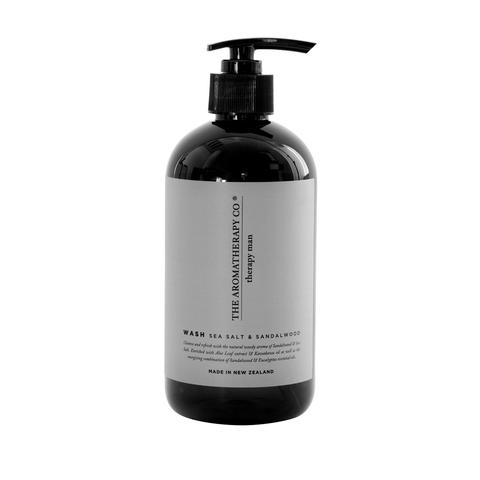 THE AROMATHERAPY CO: Therapy Man | Hand & Body Wash - Sandalwood & Sea Salt