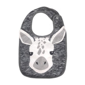 MISTER FLY: Bib | Grey Giraffe
