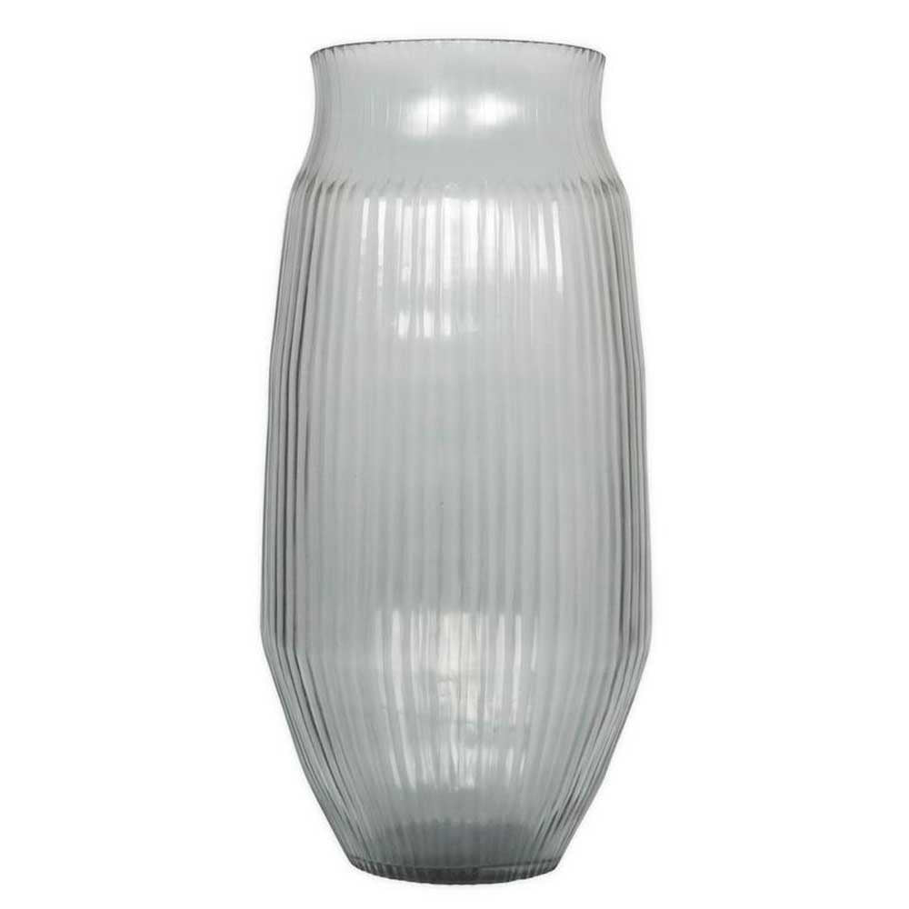 BRIAN TUNKS: Cut Glass Vase Large | Slate