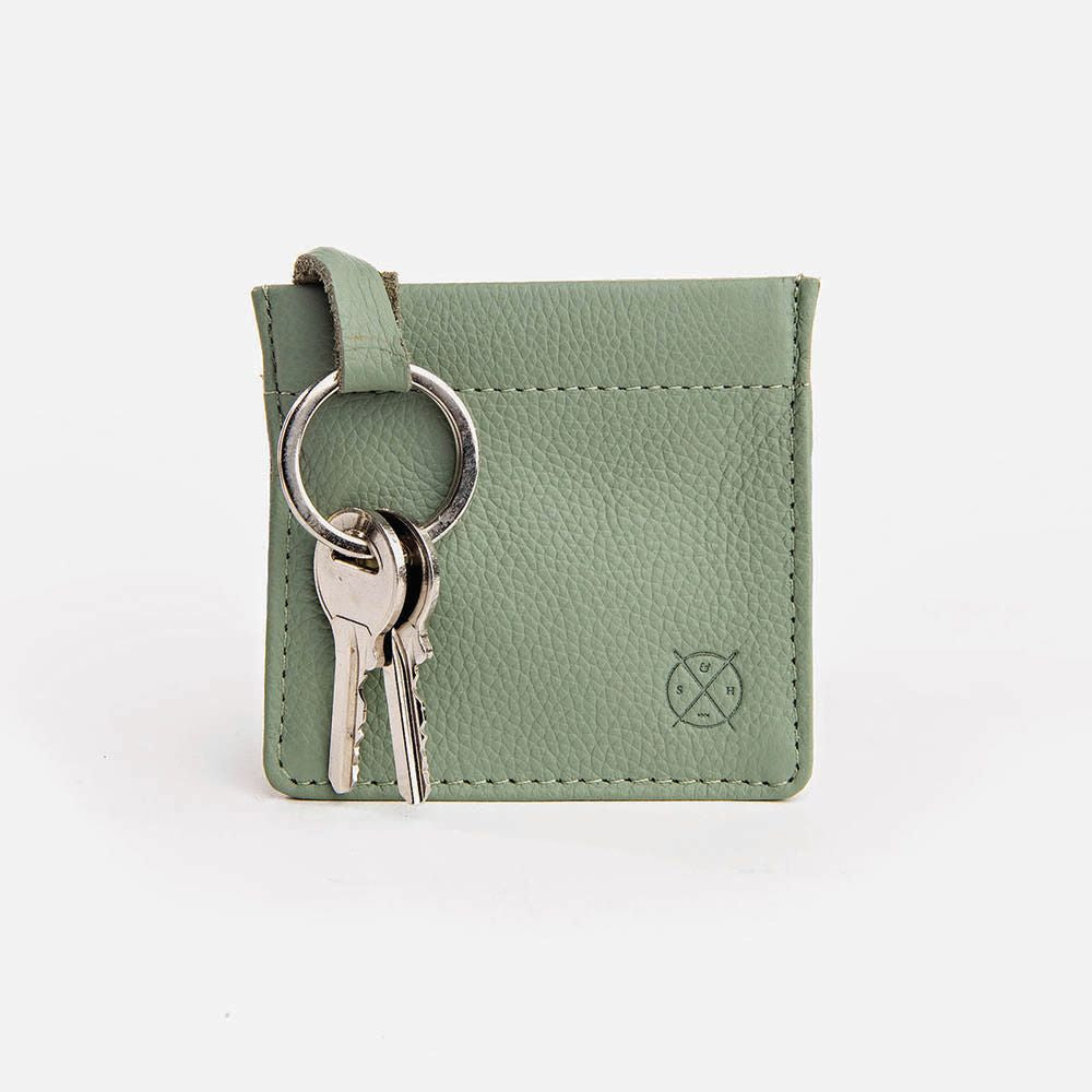 STITCH & HIDE: Key Pouch | Sage