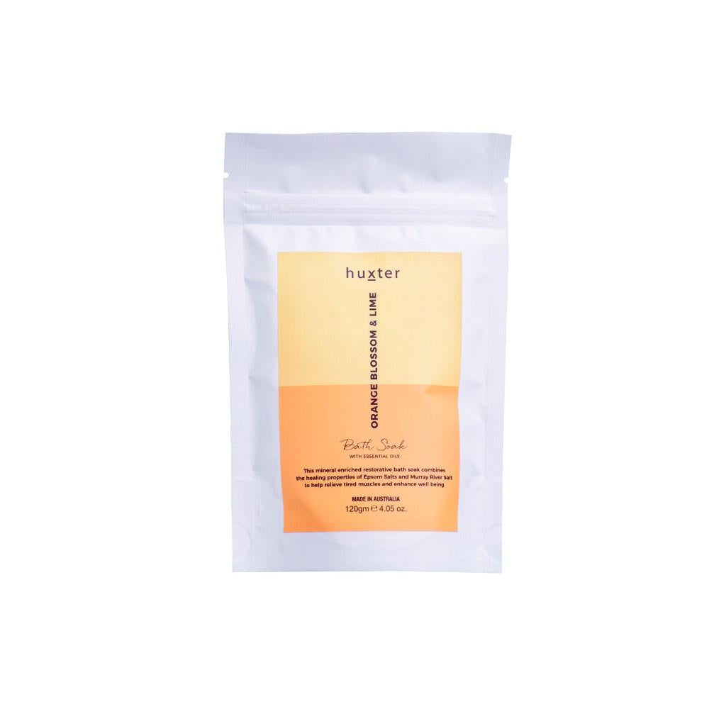 HUXTER: Bath Soak | Orange Blossom & Lime