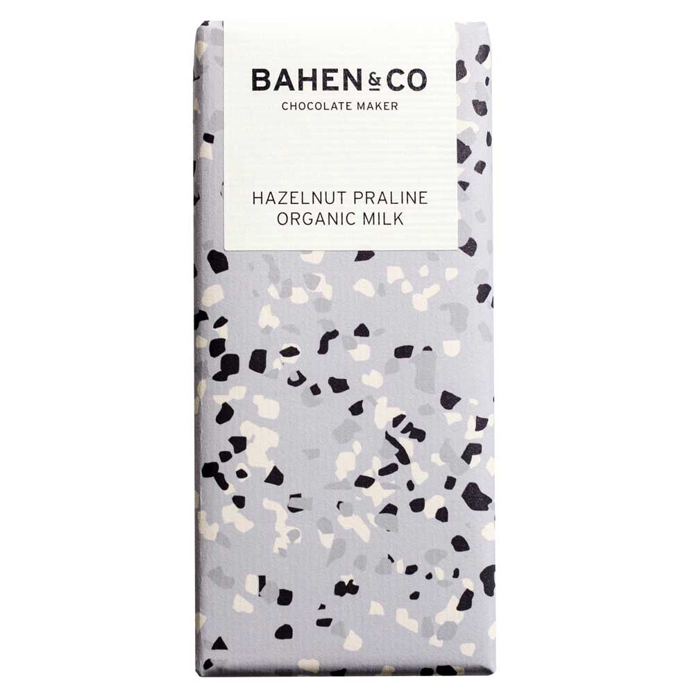 BAHEN & CO CHOCOLATE: Hazelnut Praline Organic Milk