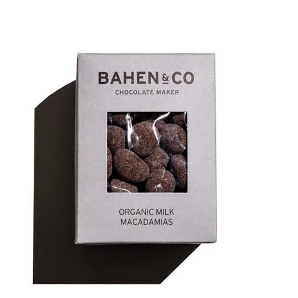 BAHEN & CO CHOCOLATE: Coated | Organic Milk Macadamias