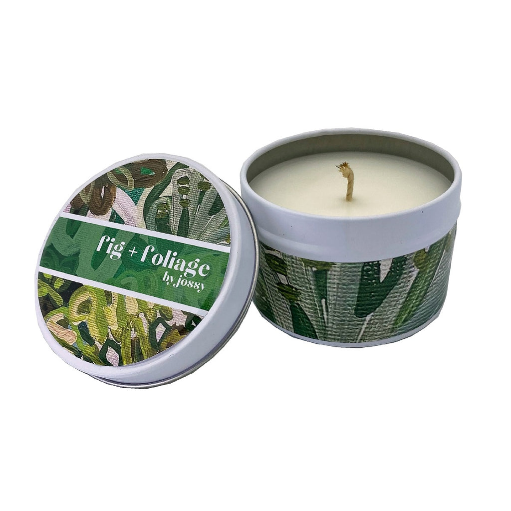 BY JOSSY: Travel Tin Candle | Fig + Foliage