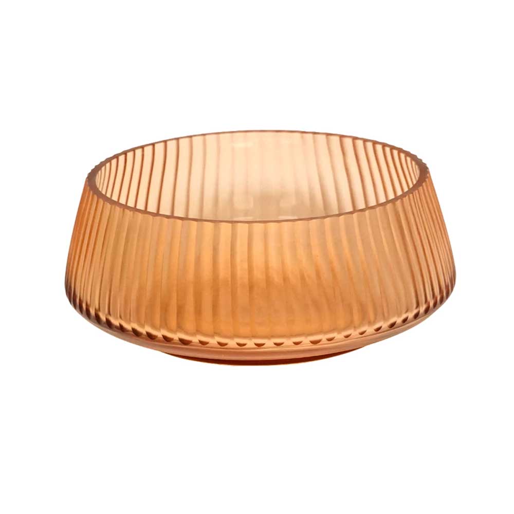 BRIAN TUNKS: Cut Glass Iguassu Bowl Mini | Copper