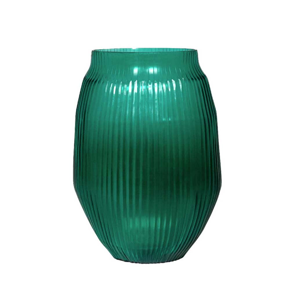 BRIAN TUNKS: Cut Glass Vase Medium | Bermuda