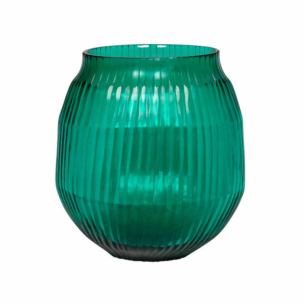 BRIAN TUNKS: Cut Glass Vase Small | Bermuda