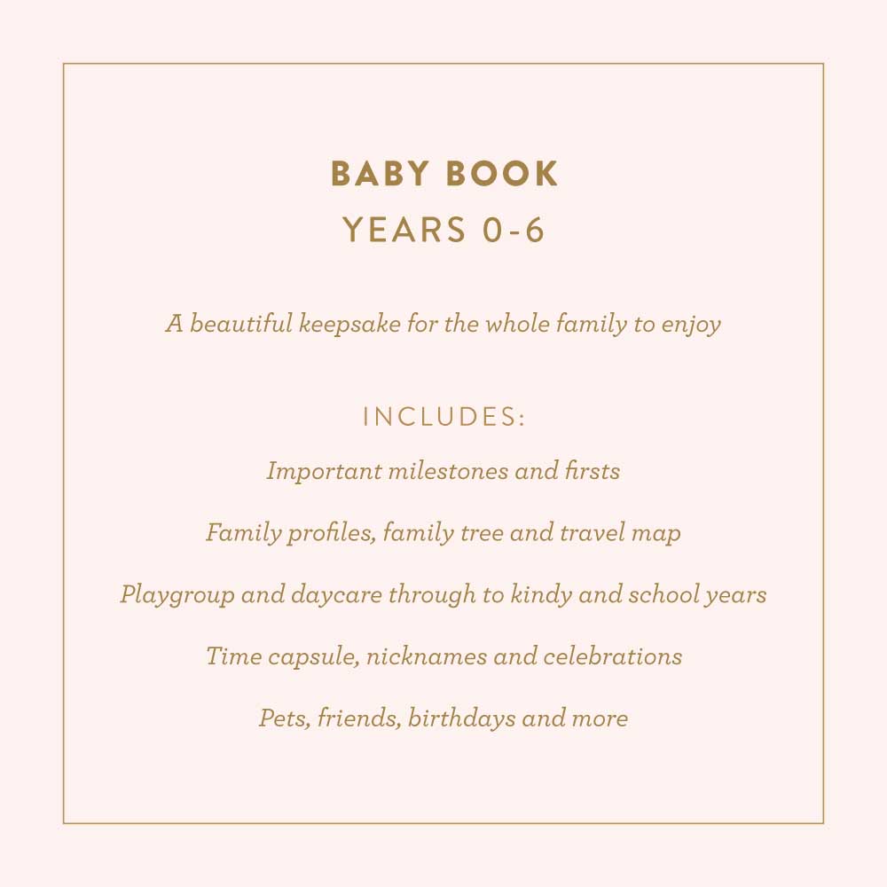 FOX & FALLOW: Baby Book | Natural