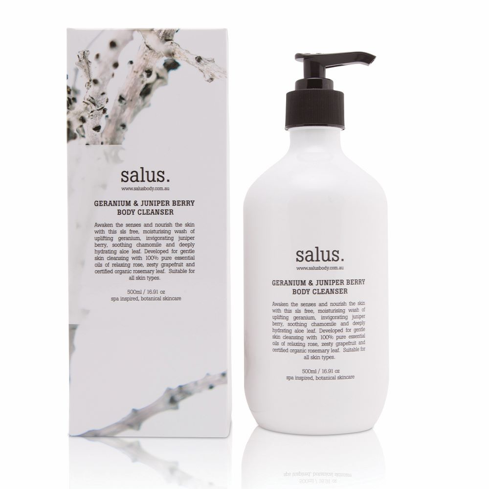 SALUS: Body Wash | Geranium & Juniper Berry