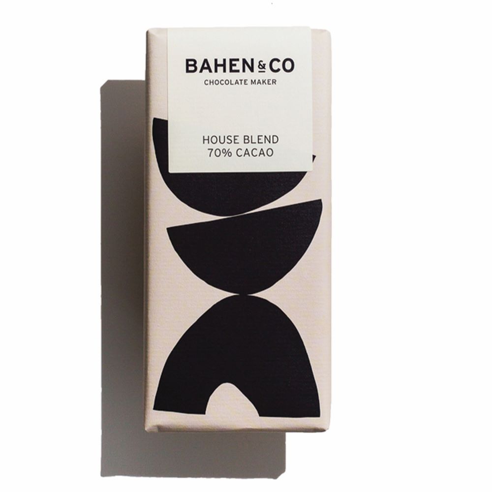 BAHEN & CO CHOCOLATE: House Blend 70%