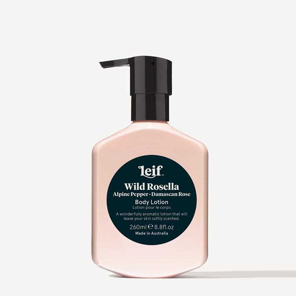 LEIF: Body Lotion | Wild Rosella with Alpine Pepper & Damascan Rose