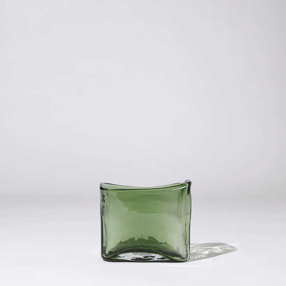 MARMOSET FOUND: Block Vase Green (M)