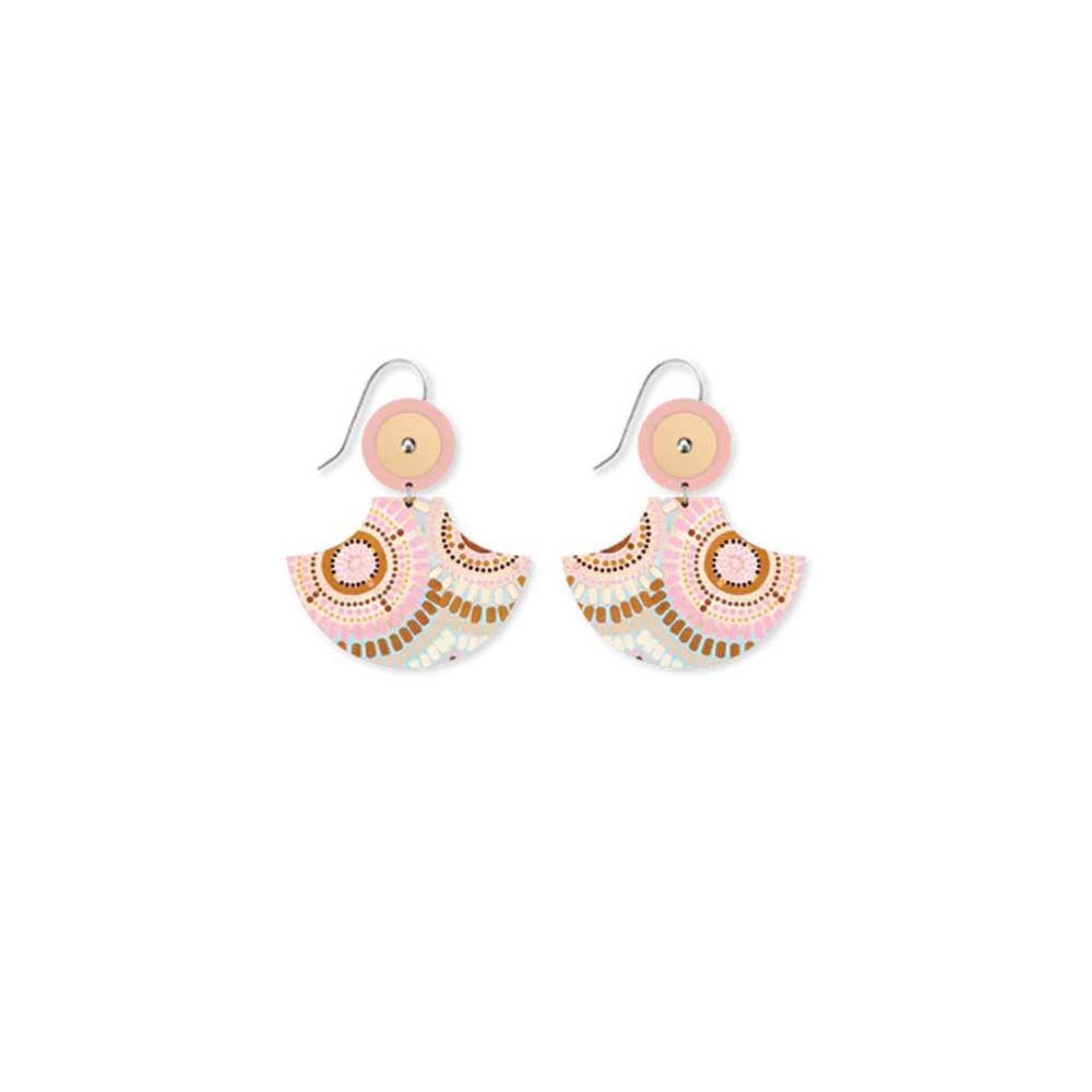 MOE MOE DESIGN: Natalie Jade | Layered Pagoda Drop Earrings