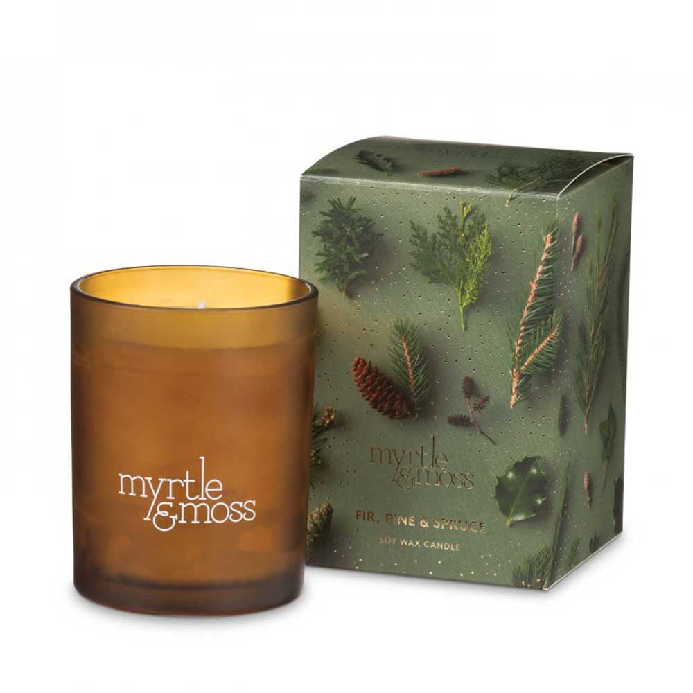 MYRTLE & MOSS: Xmas Candle | Fir, Pine & Spruce