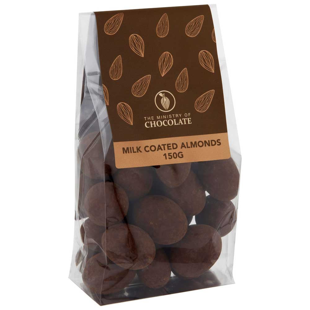 MINISTRY OF CHOCOLATE: Bites | Milk Coated Almonds