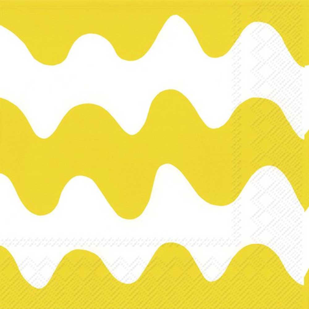 MARIMEKKO: Napkins | Lokki Yellow