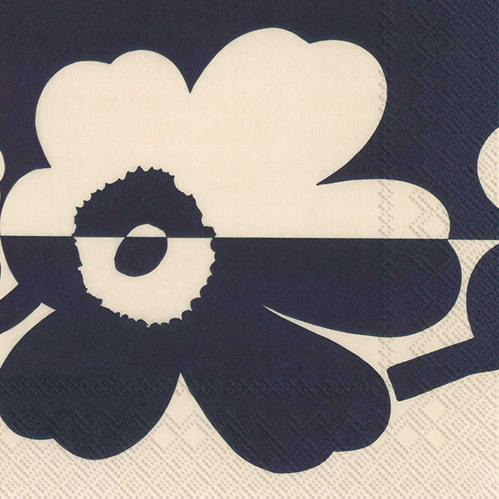 MARIMEKKO: Napkins | Suur Unikko Linen Blue