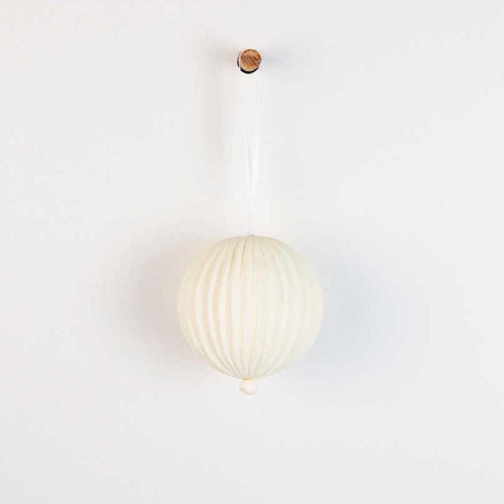 PAPAYA: Wanderlust Hanging Porcelain Sphere | Limoncello