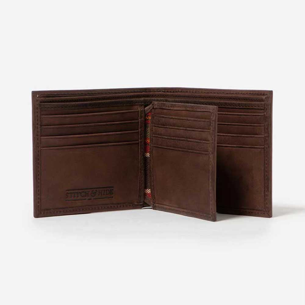 STITCH & HIDE: Henry Wallet | Brown