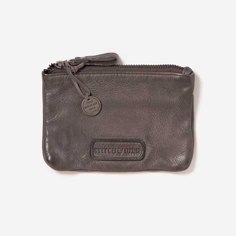 STITCH & HIDE: Melbourne Pouch | Steel