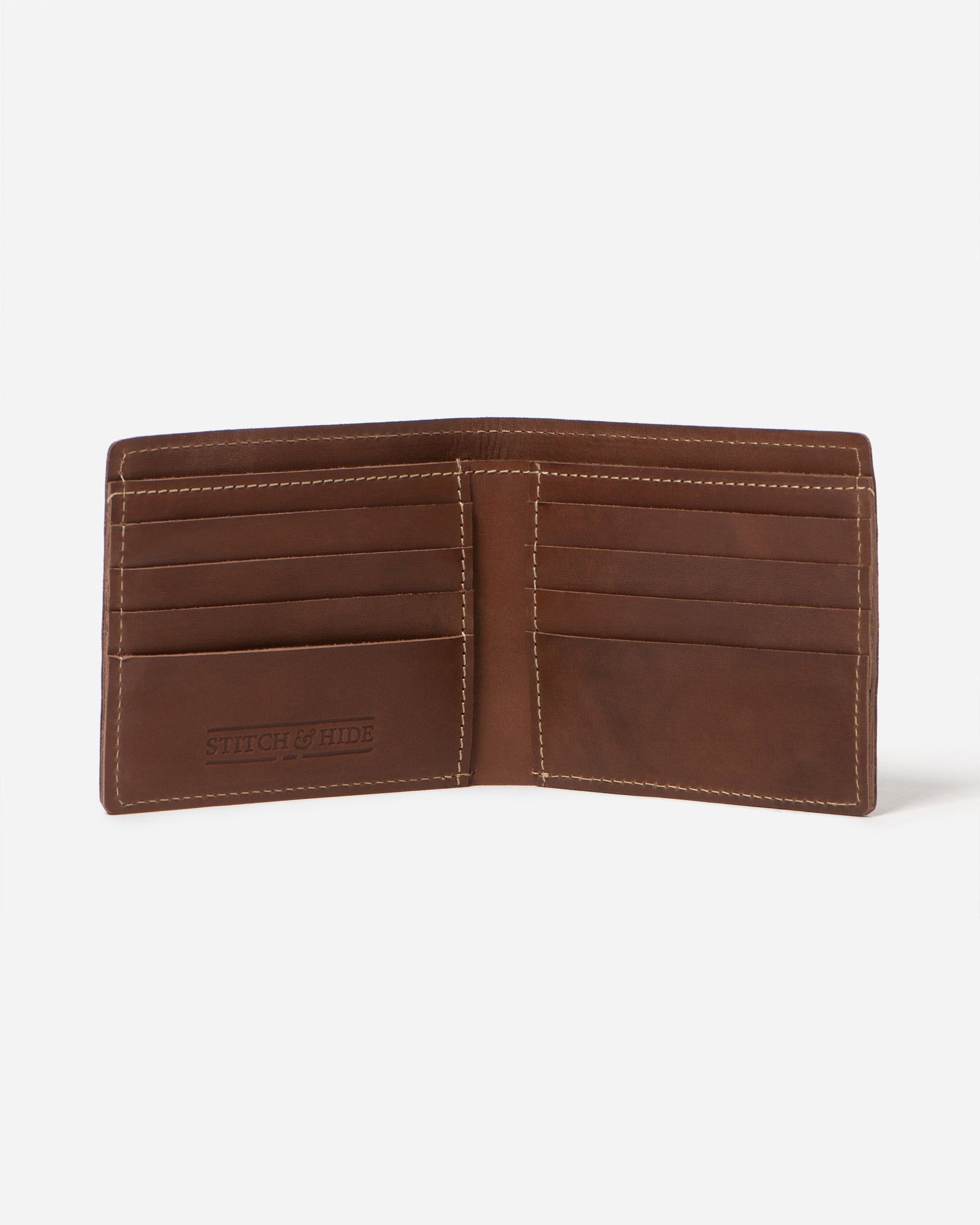 STITCH & HIDE: Connor Wallet | Brown