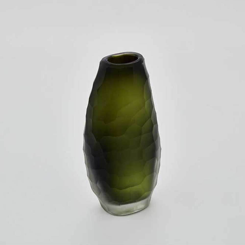 THE FOUNDRY: Calypso Vase Olivine | Large