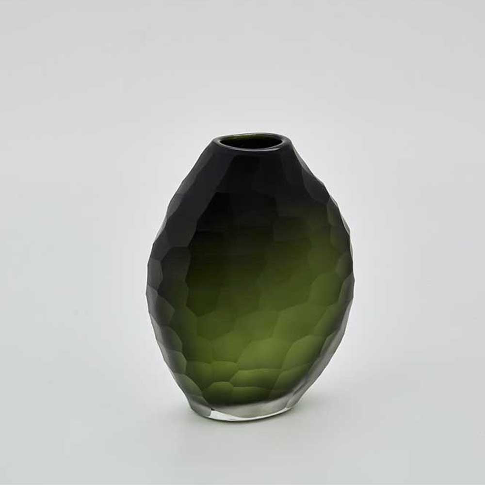 THE FOUNDRY: Calypso Vase Olivine | Medium