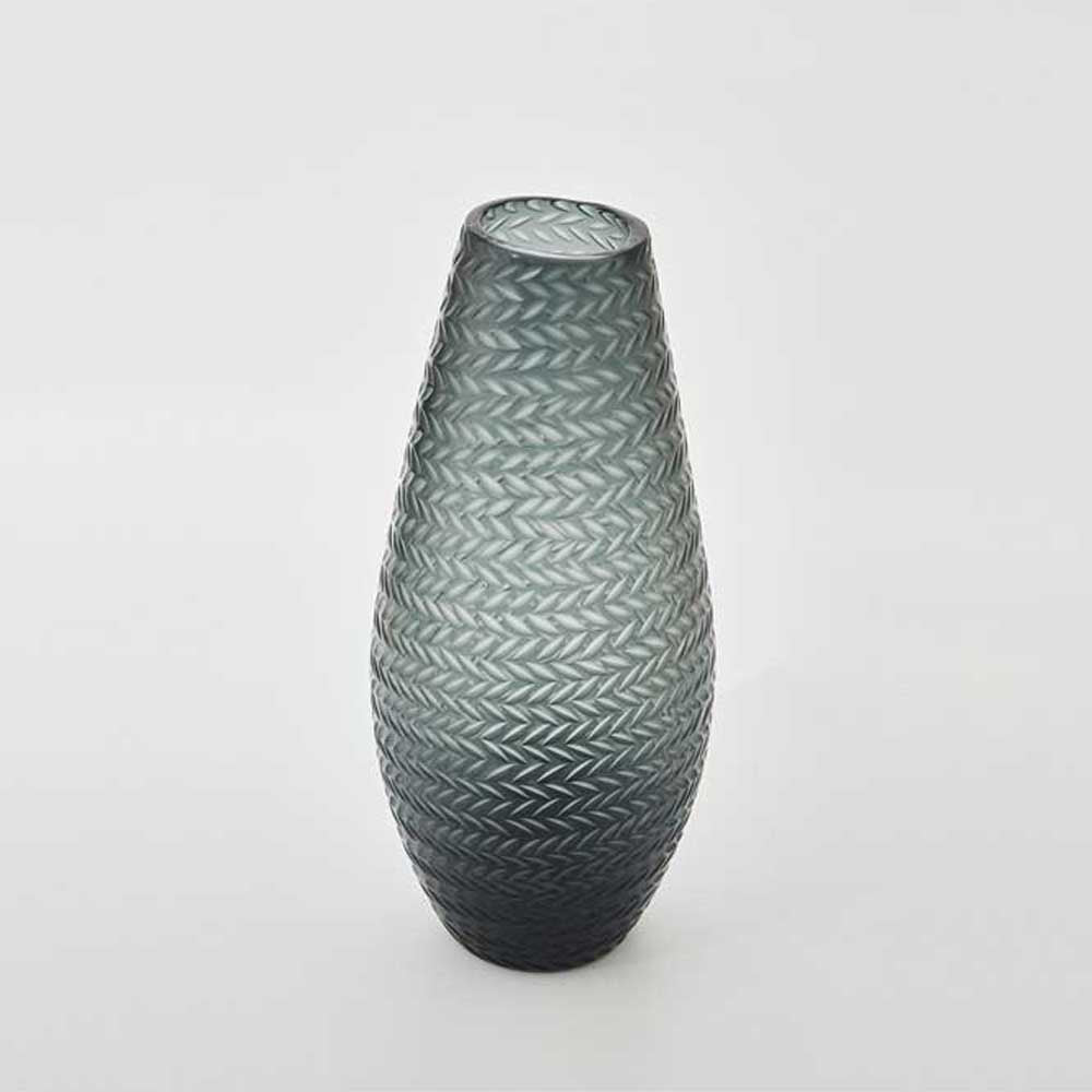 THE FOUNDRY: Knit Vase Deep Sea | Tall