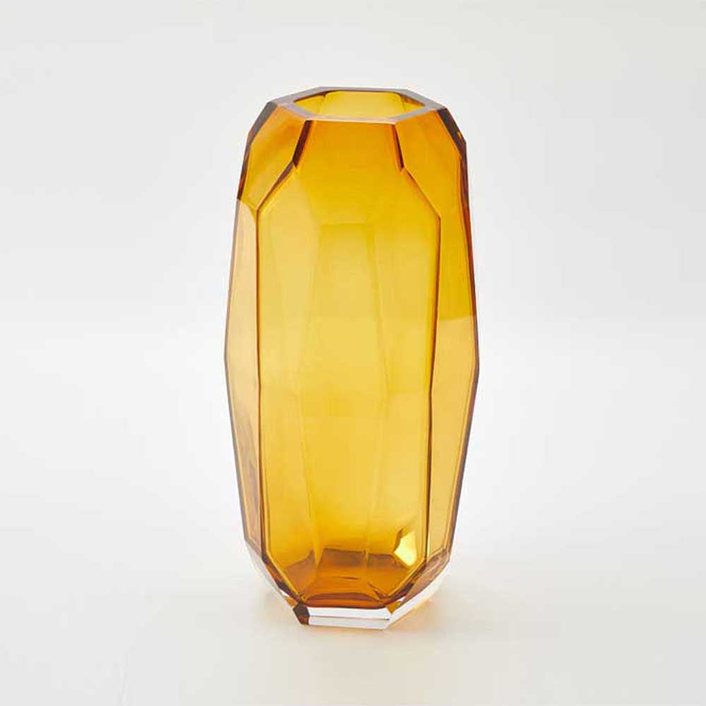 THE FOUNDRY: Radiant Vase Polished Citrine | Tall