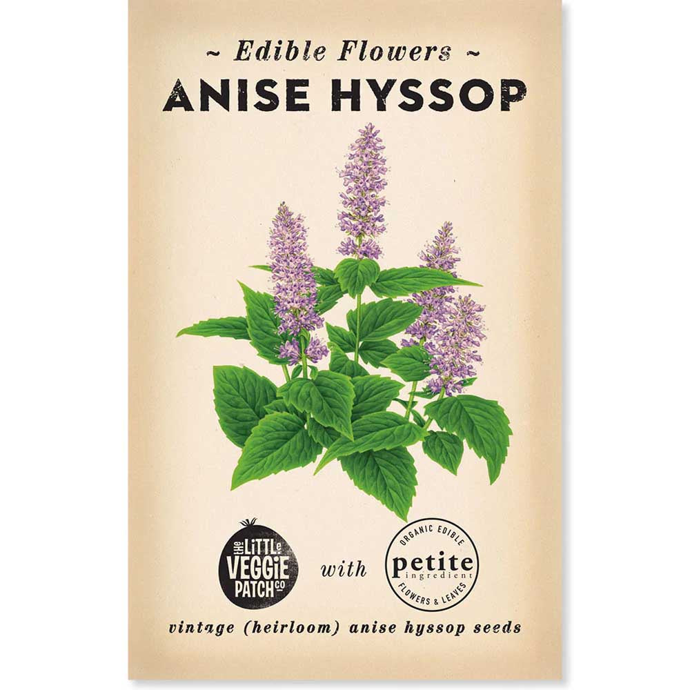 LITTLE VEGGIE PATCH CO: Edible Flowers | Anise Hyssop