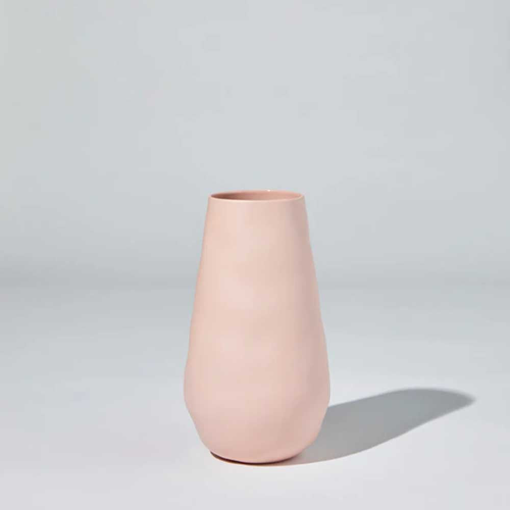 MARMOSET FOUND: Teardrop Vase Icy Pink (L)
