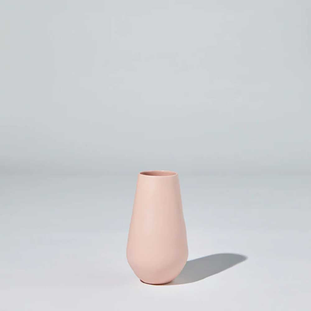 MARMOSET FOUND: Teardrop Vase Icy Pink (M)