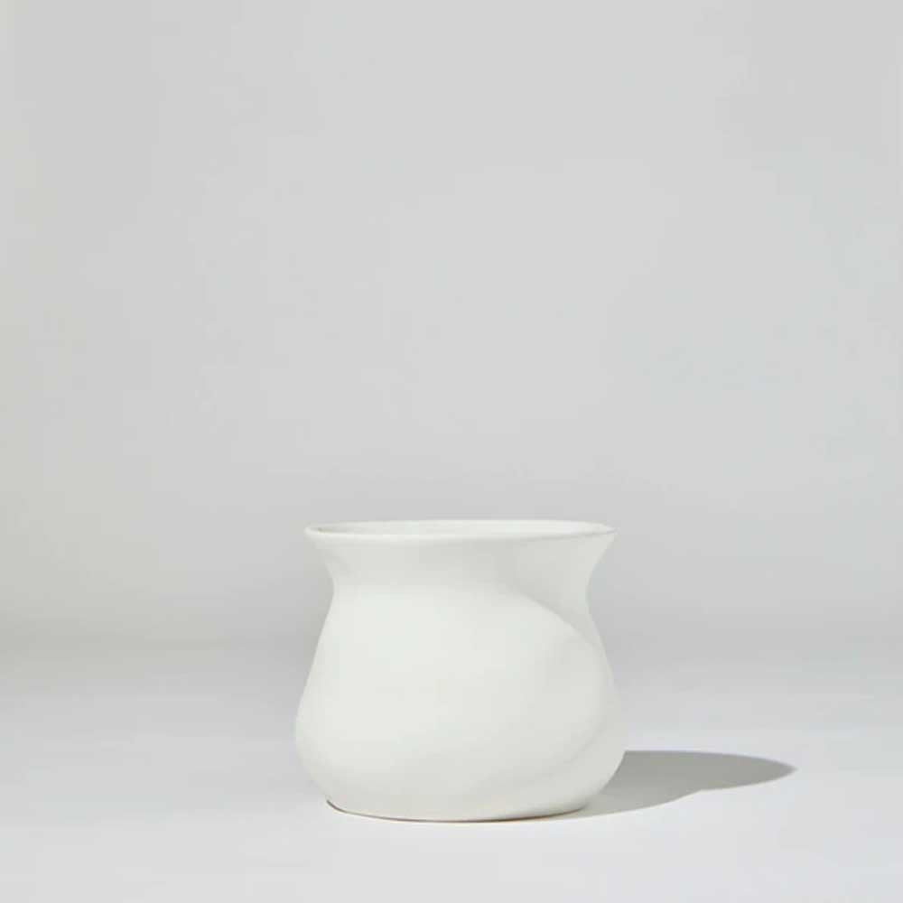 MARMOSET FOUND: Tubby Vase Snow (L)