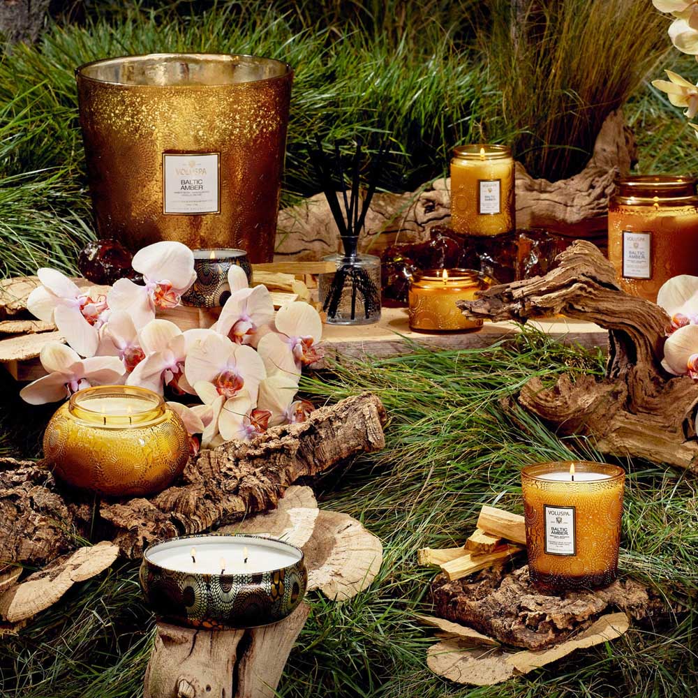 VOLUSPA: Chawan Candle | Baltic Amber