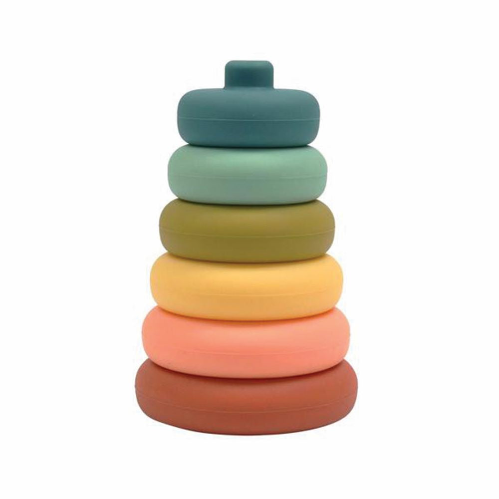 O.B DESIGNS: Silicone Stacker Tower | Blueberry