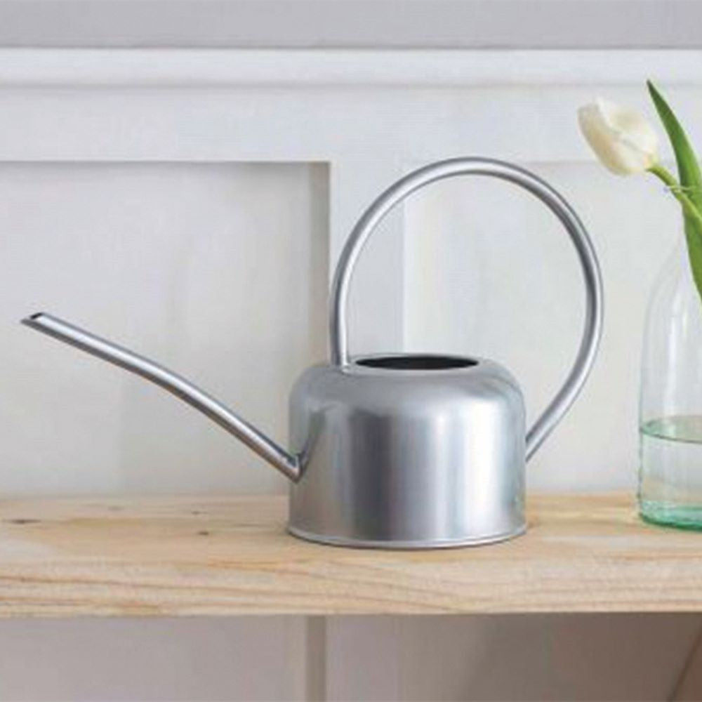 GARDEN TRADING: Indoor Watering Can | Silver 1.1L